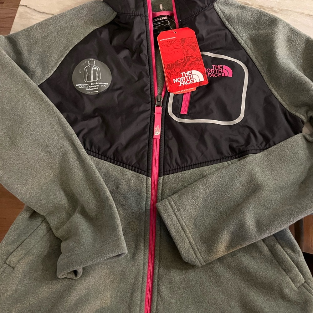 The North Face Kids Jacket - Gray and Pink